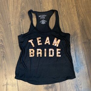 Team Bride Tank.